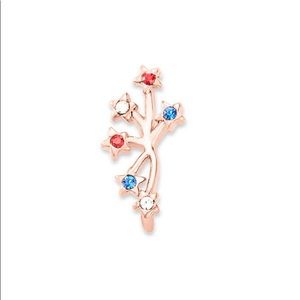 *Fireworks Charm* KEEP COLLECTIVE Retired Red/White/Blue/Rose Gold